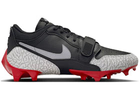 Jordan Legacy 312 Low TD Cleat Bred - vue 360
