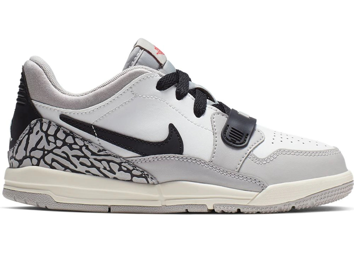 Jordan Legacy 312 Low Tech Grey Fire Red Black (PS) - vue secondaire A