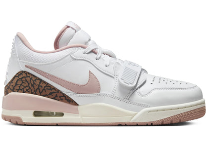 Jordan Legacy 312 Low White Archaeo Brown Sail Pink Oxford (Women's) - authentic Jordan sneakers