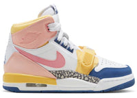Jordan Legacy 312 White Coral Pink French Blue (GS)