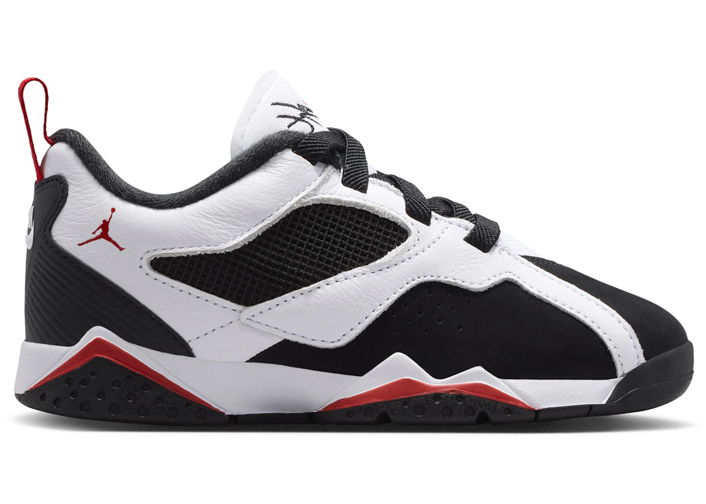 Jordan MVP 92 White Black Gym Red (PS) - vue 360