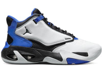 Jordan Max Aura 4 Weiß Hyper Royal Schwarz (GS)