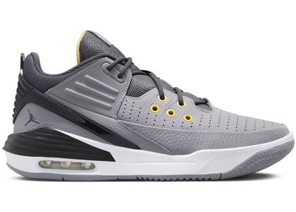 Jordan Max Aura 5 Cement Grey Topaz Gold White Anthracite - authentic Jordan sneakers
