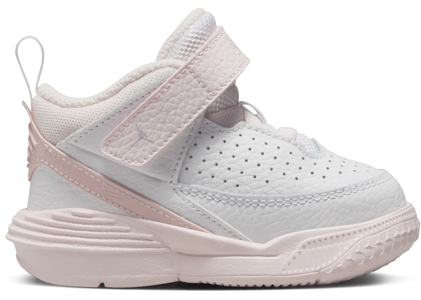 Jordan Max Aura 5 White Violet Frost Pink Wash (TD) - vue 360