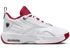 Jordan Max Aura 6 White Black Gym Red (GS) - vue 360