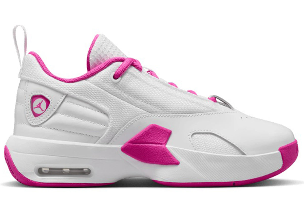 Jordan Max Aura 6 White Fire Pink (GS) - vue 360