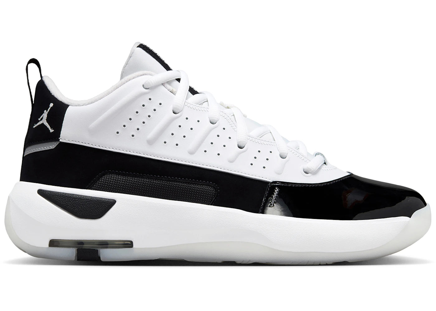 Jordan Max Aura 7 White Summit White Black - vue 360