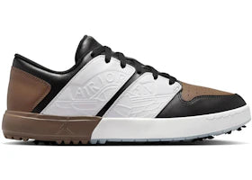 Jordan NU Retro 1 Golf Black Palomino White - authentic Jordan sneakers