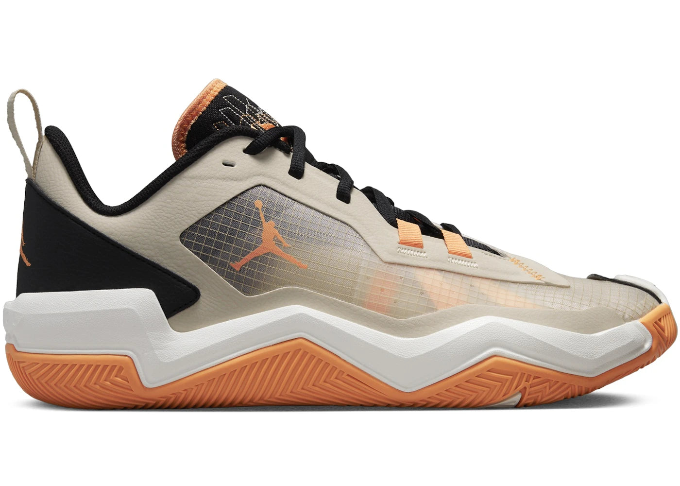 Jordan One Take 4 Rattan Phantom Orange Trance Black