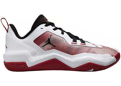 Jordan One Take 4 White Team Crimson - authentic Jordan sneakers