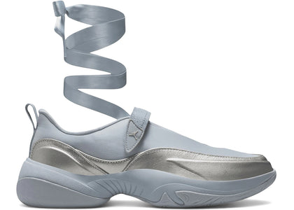 Jordan Pointe Metallic Silver Photon Dust Grey (Women's) - authentic Jordan sneakers