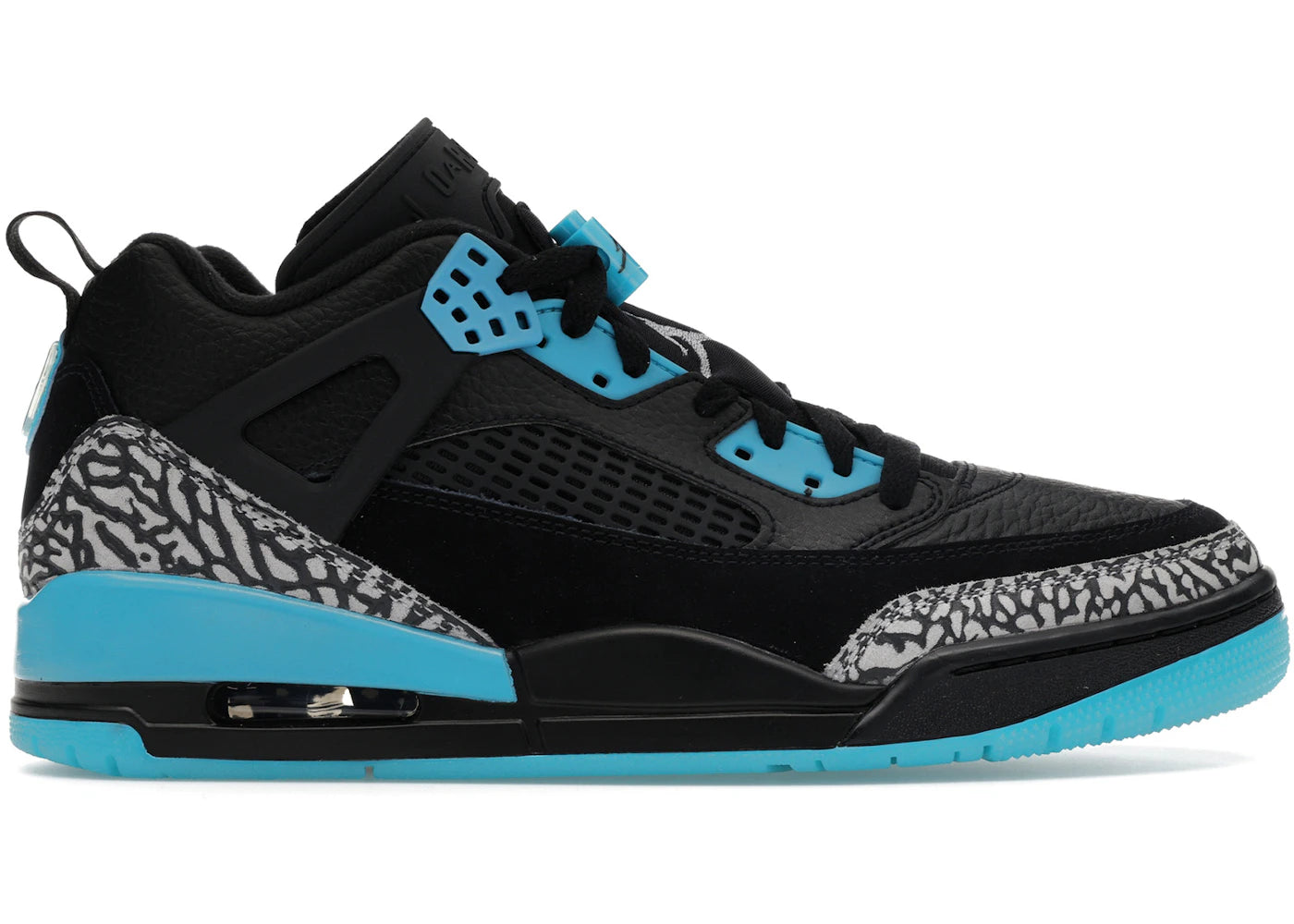 Jordan Spizike Low Black Gamma Blue