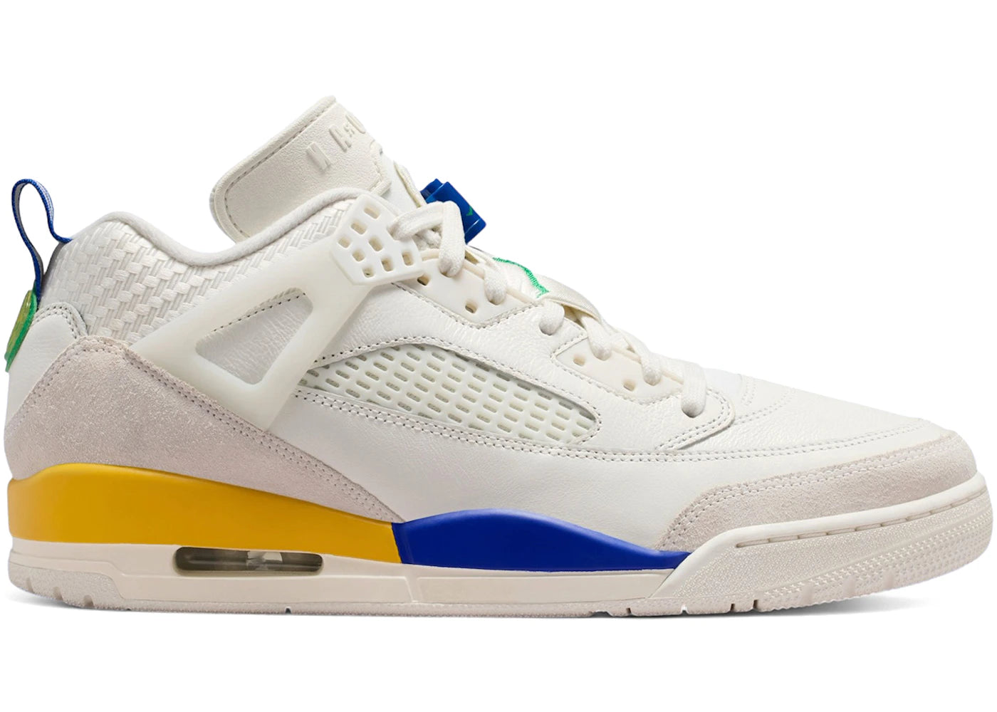 Jordan Spizike Low Brazil - vue 360