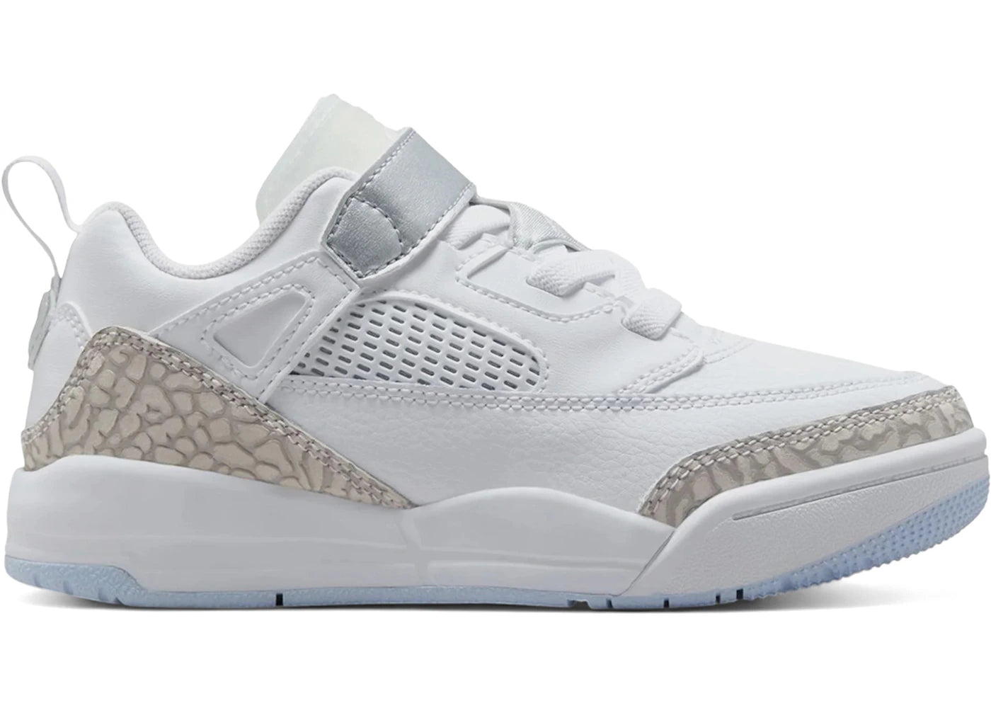 Jordan Spizike Low White Neutral Grey (PS) - vue 360