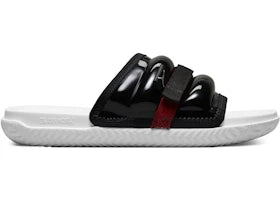 Jordan Super Play Black White Off Noir University Red - vue 360