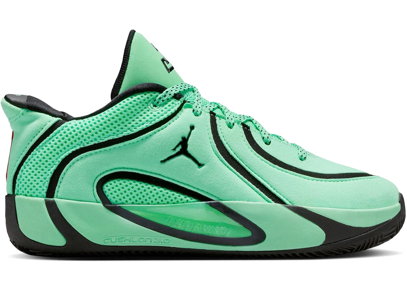 Jordan Tatum 4 Green Glow (GS) - vue 360