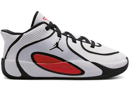 Jordan Tatum 4 White University Red (PS) - authentic Jordan sneakers