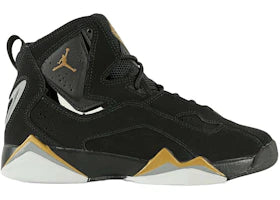 Jordan True Flight Black Metallic Gold (GS)