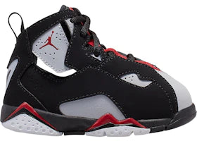 Jordan True Flight Black Varsity Red Wolf Grey (TD) - vue 360