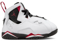 Jordan True Flight White Black Varsity Red (TD)