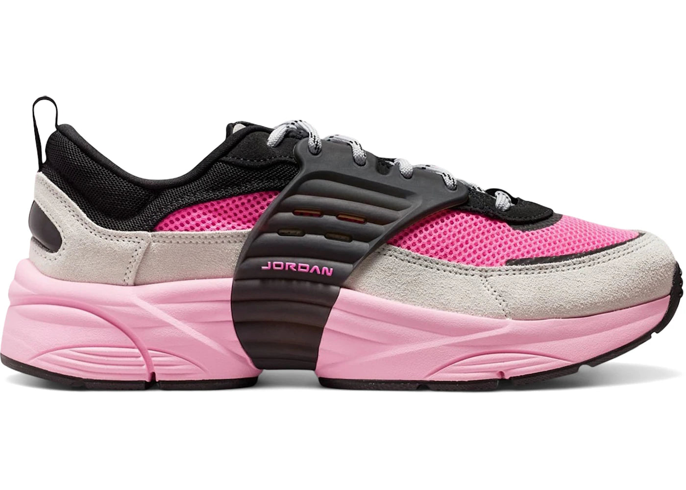 Jordan Trunner O/S Wolf Grey Pink Blast