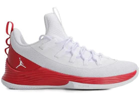 Jordan Ultra.Fly 2 Low White Gym Red - vue 360