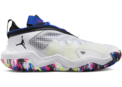 Jordan Why Not Zer0.6 White Light Liquid Lime Pink Blast Black - authentic Jordan sneakers