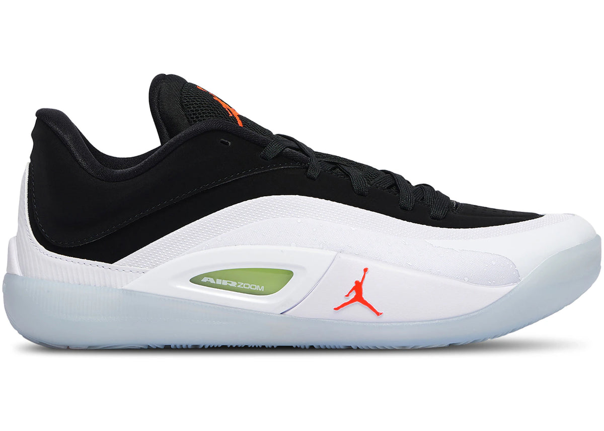 Jordan Zion 4 Black White Crimson - vue 360