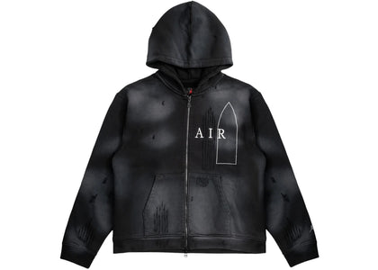 Jordan x Téla Women's Hoodie Black - apparel view 2