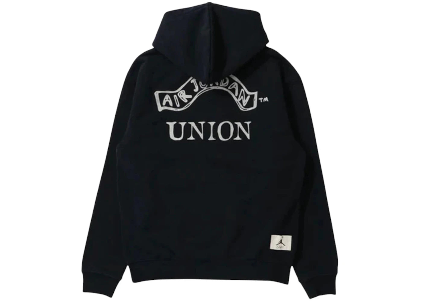 Jordan x Union LA Fleece Hoodie Black - vue secondaire B