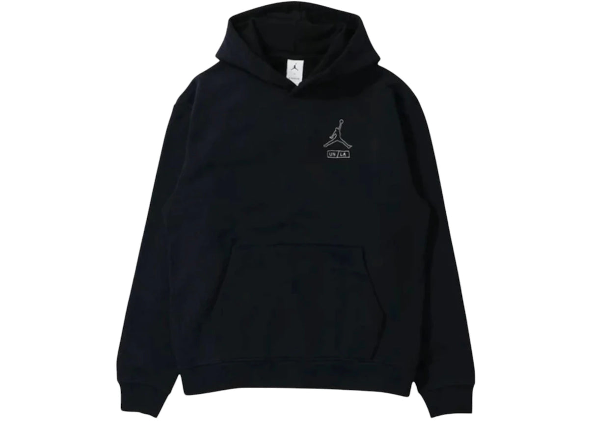 Jordan x Union LA Fleece Hoodie Black - vue secondaire A