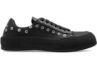 Alexander McQueen Deck Skate Plimsoll Lace-Up Black Eyelets
