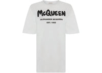 Alexander McQueen Graffiti T-shirt White