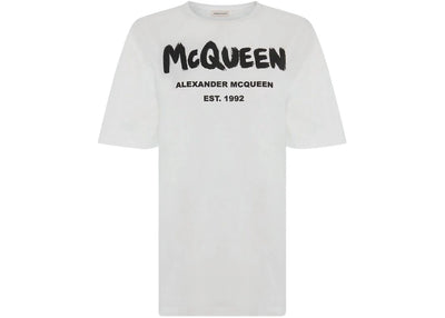 Alexander McQueen Graffiti T-shirt White