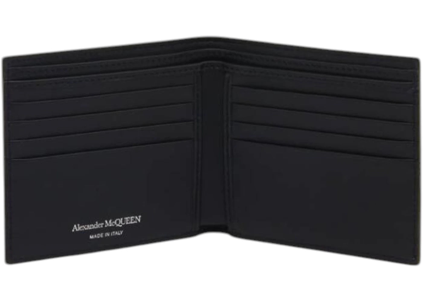 Alexander McQueen Graffiti Wallet Khaki Green - vue secondaire B
