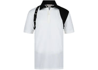Alexander McQueen Harness Polo Shirt White