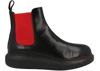 Alexander McQueen Leather Chelsea Boot Black (Women's)