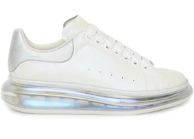Alexander McQueen Oversized Clear Sole White Pearl