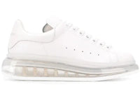 Alexander McQueen Oversized Clear Sole White (Women's)