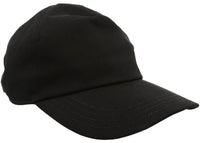Alexander McQueen Oversized Embroidered Baseball Cap Black Ivory