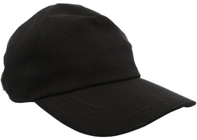 Alexander McQueen Oversized Embroidered Baseball Cap Black Ivory