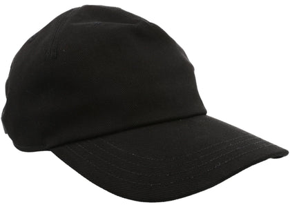 Alexander McQueen Oversized Embroidered Baseball Cap Black Ivory - authentic Alexander McQueen product