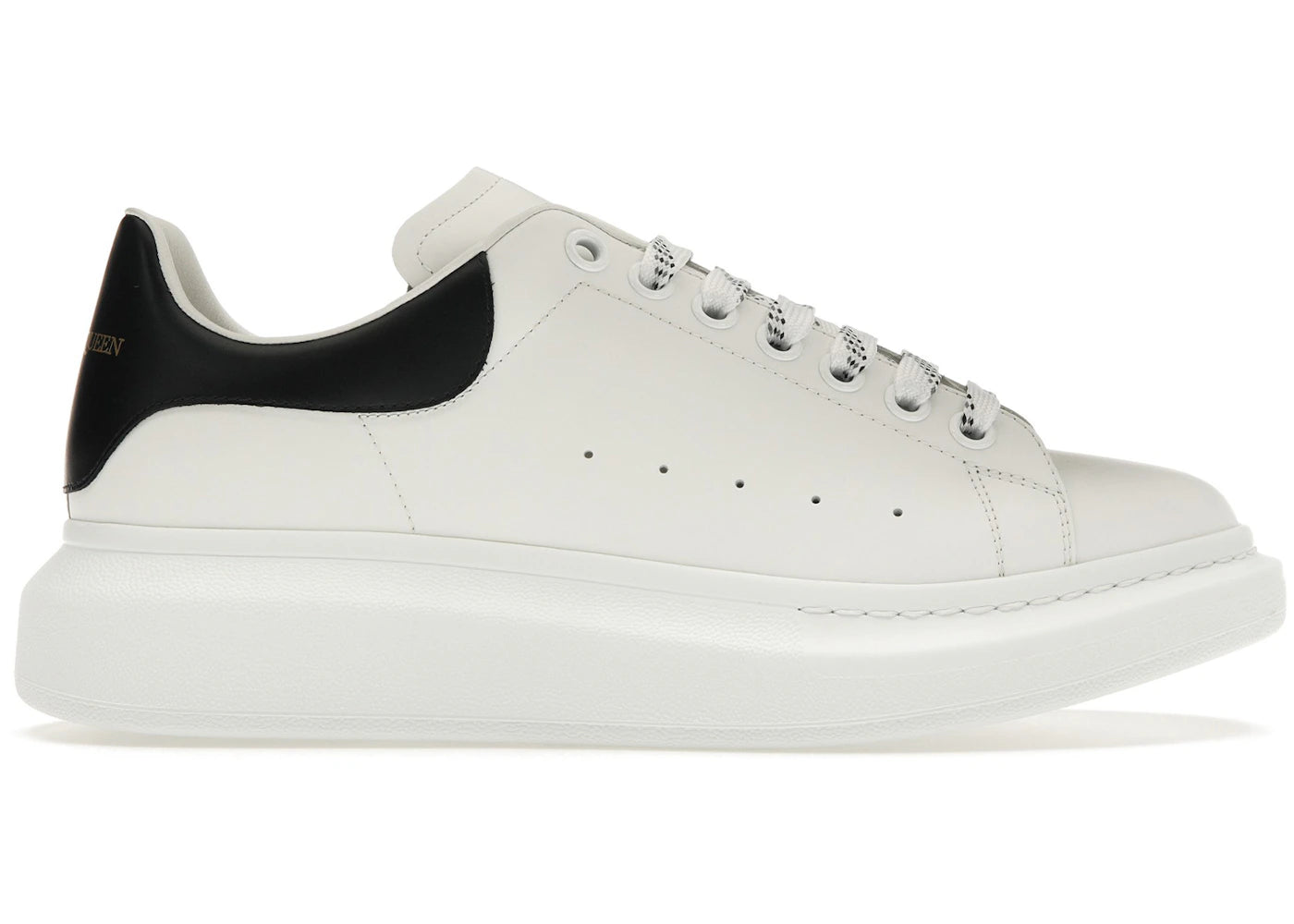 Alexander McQueen Oversized White Black - vue 360