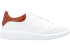 Alexander McQueen Oversized White Cedar Croc