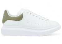Alexander McQueen Oversized White Green Suede