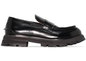 Alexander McQueen Penny Loafer Black