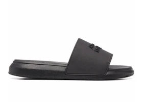 Alexander McQueen Pool Slide Black FW21 - vue 360
