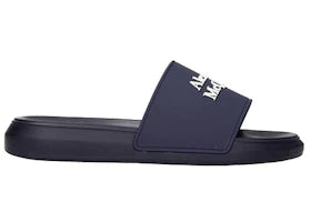 Alexander McQueen Pool Slide Navy (Women's) - vue 360