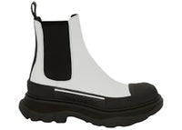 Alexander McQueen Tread Slick Boot White Black (Women's)