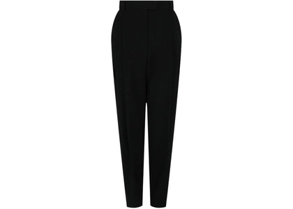 Alexander McQueen Women's Pleated Wool Trousers Black - product view 2